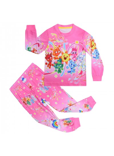 Sprunki Long-Sleeve & Pants Homewear Set for Kids - Cozy & Stylish