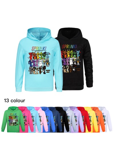 Sprunki Hoodie for Kids & Teens - Stylish & Comfortable Pullover (3-15 Years)