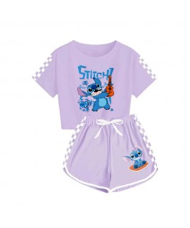 Blue Singing Stitch Pajama Set for Boys & Girl...