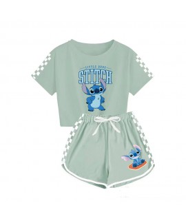 Angry Stitch Kids Sports Pajama Set: T-Shirt &...