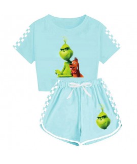 Stitch Kids Short Sleeve Pajama Set: T-Shirt & Shorts for Boys & Girls