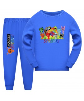 Sprunki Long-Sleeve Pajama Set for Kids - Soft & Comfortable Sleepwear (3-15 Years)