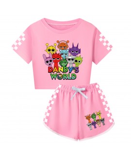 Sprunki Short-Sleeve & Shorts Pajama Set - Fam...