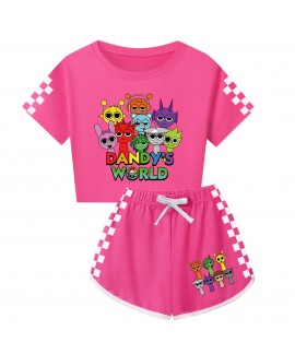 Sprunki Short-Sleeve & Shorts Pajama Set - Family Matching Sleepwear (Adults & Kids)