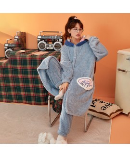 Cozy Autumn/Winter Stitch Sleeper Robe: Thickened ...