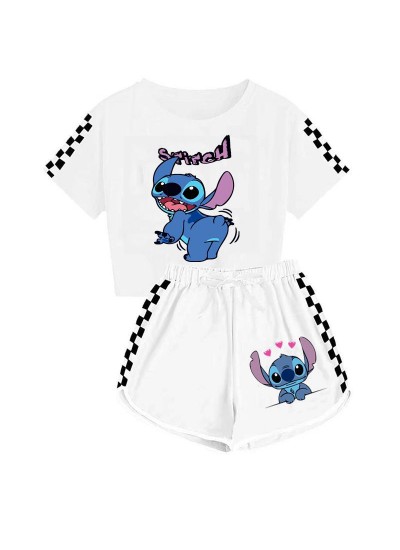 Kids T-shirt & Shorts Sports Pajama Set 910, Comfortable Sleepwear for Boys and Girls