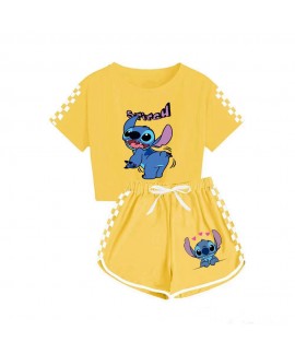 Kids T-shirt & Shorts Sports Pajama Set 910, Comfortable Sleepwear for Boys and Girls