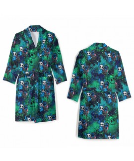 Stitch & Angel Winter Flannel Couple Robes | C...