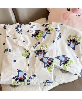 New Cute Stitch Pajamas for Women | Cartoon Long-Sleeve Loungewear