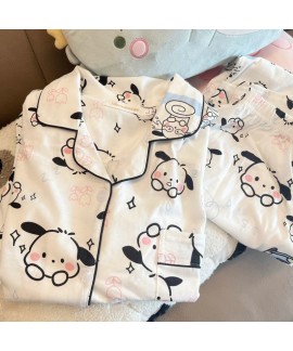 New Cute Stitch Pajamas for Women | Cartoon Long-Sleeve Loungewear