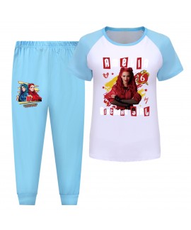 Descendants 4 Kids Spring & Summer Pajama Set | Comfortable Sleepwear for Children