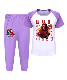 Descendants 4 Kids Spring & Summer Pajama Set | Comfortable Sleepwear for Children