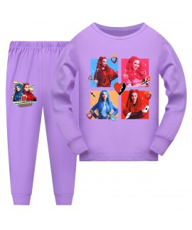 Descendants 4 Long-Sleeve Pajama Set for Kids | 110-170 Boys & Girls Sleepwear