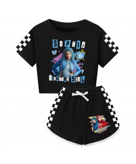 Descendants 4 Parent-Child Short Sleeve Top & Shorts Set | Adult & Kids Sizes