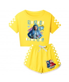 Descendants 4 Parent-Child Short Sleeve Top & Shorts Set | Adult & Kids Sizes