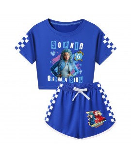 Descendants 4 Parent-Child Short Sleeve Top & Shorts Set | Adult & Kids Sizes