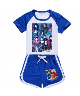 Descendants 4 Kids' Summer Sports Set - T-Shirt & Shorts, Sizes 100-170