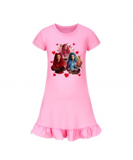 Descendants 4 Girls' Short Sleeve Sleepwear & Nightgown | Sizes 100-160