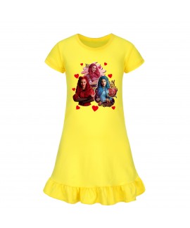 Descendants 4 Girls' Short Sleeve Sleepwear & Nightgown | Sizes 100-160