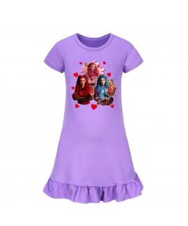 Descendants 4 Girls' Short Sleeve Sleepwear & Nightgown | Sizes 100-160