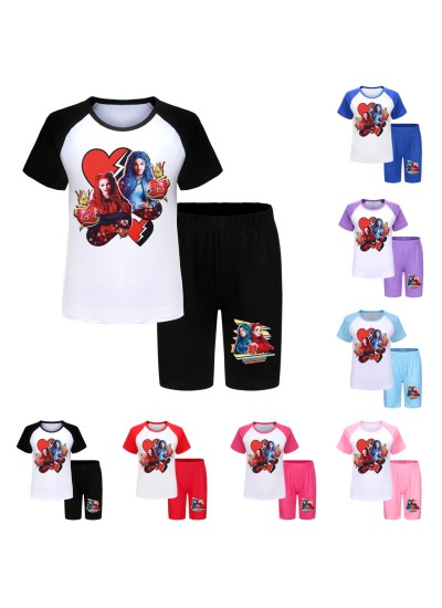 Descendants 4 Kids' Summer T-Shirt and Shorts Pajama Set