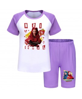 Descendants 4 Kids’ T-Shirt and Shorts Sleepwear | Sizes 110-170