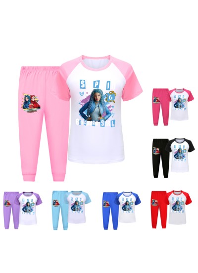 Descendants 4 Kids' Spring & Summer Pajama Set | Comfortable Sleepwear for Children