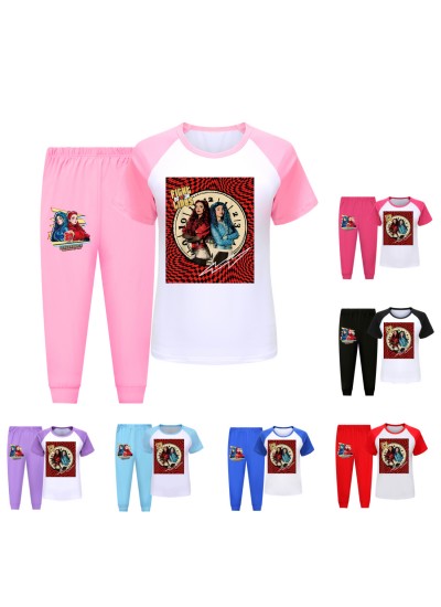 Descendants 4 Kids' Spring & Summer Pajama Set - Comfortable Sleepwear 3794