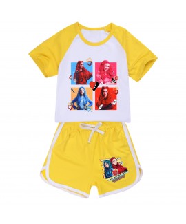 Descendants 4 Children's Summer Short Sleeve and Shorts Active Set