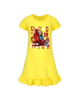 Descendants 4 Girls' Short Sleeve Sleepwear & Nightgown | Sizes 100-160