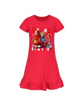 Descendants 4 Girls' Short Sleeve Sleepwear & Nightgown | Sizes 100-160