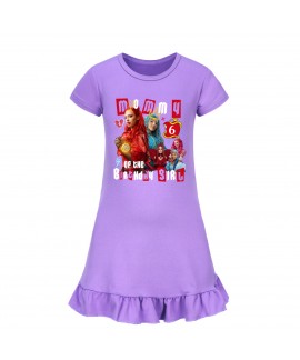 Descendants 4 Girls' Short Sleeve Sleepwear & Nightgown | Sizes 100-160