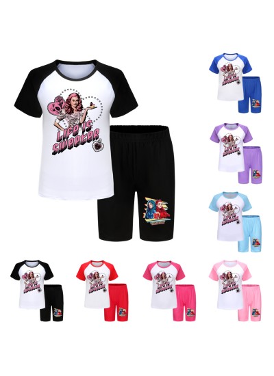 Descendants 4 Kids' Summer T-Shirt and Shorts Pajama Set