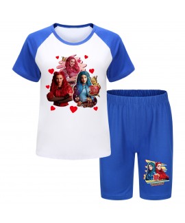 Descendants 4 Kids' Summer T-Shirt & Shorts Pajama Set | Sizes 110-170