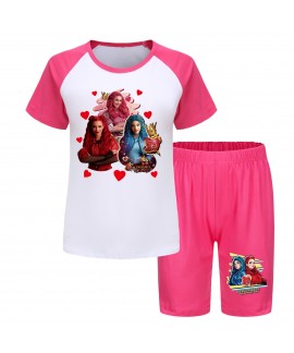 Descendants 4 Kids' Summer T-Shirt & Shorts Pajama Set | Sizes 110-170