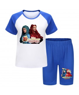 Descendants 4 Kids T-Shirt and Shorts Summer Sleepwear Set