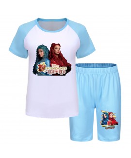 Descendants 4 Kids T-Shirt and Shorts Summer Sleepwear Set