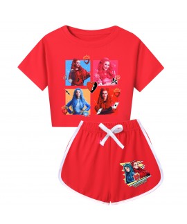 Descendants 4 Kids Short-Sleeve & Shorts Set | Summer Sleepwear