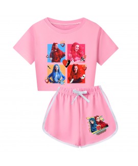 Descendants 4 Kids Short-Sleeve & Shorts Set | Summer Sleepwear