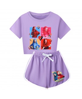 Descendants 4 Kids Short-Sleeve & Shorts Set | Summer Sleepwear