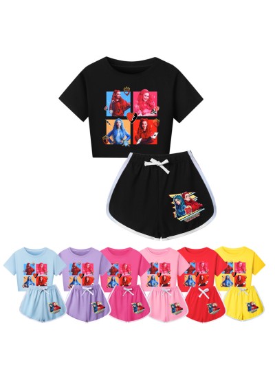 Descendants 4 Kids Short-Sleeve & Shorts Set | Summer Sleepwear