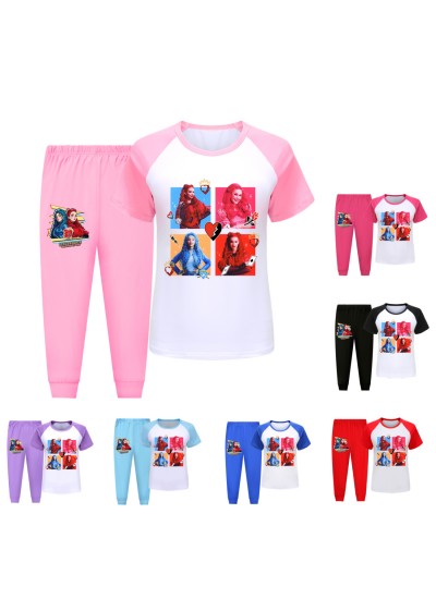 Descendants 4 Kids Spring Summer Pajama Set