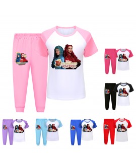 Descendants 4 Kids Spring Summer Pajama Set - Comf...