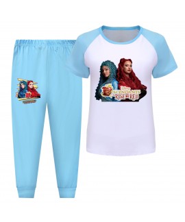 Descendants 4 Kids Spring Summer Pajama Set - Comfortable Sleepwear