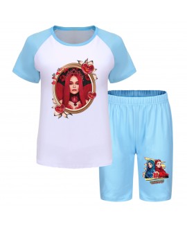 Descendants 4 Kids' T-Shirt and Shorts Summer Pajama Set (Sizes 110-170)