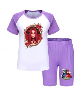 Descendants 4 Kids' T-Shirt and Shorts Summer Pajama Set (Sizes 110-170)