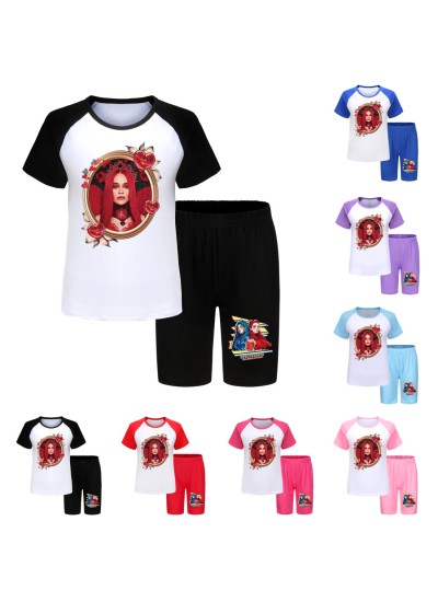 Descendants 4 Kids' T-Shirt and Shorts Summer Pajama Set (Sizes 110-170)