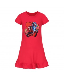 Descendants 4 Girls' Short Sleeve Sleepwear & Nightgown 100-160