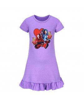 Descendants 4 Girls' Short Sleeve Sleepwear & Nightgown 100-160