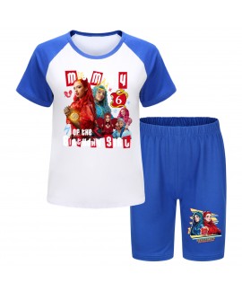 Descendants 4 Kids' T-Shirt & Shorts Summer Pajama Set | Sizes 110-170